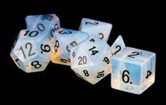 16mm Stone Poly Opalite Dice Set (7)